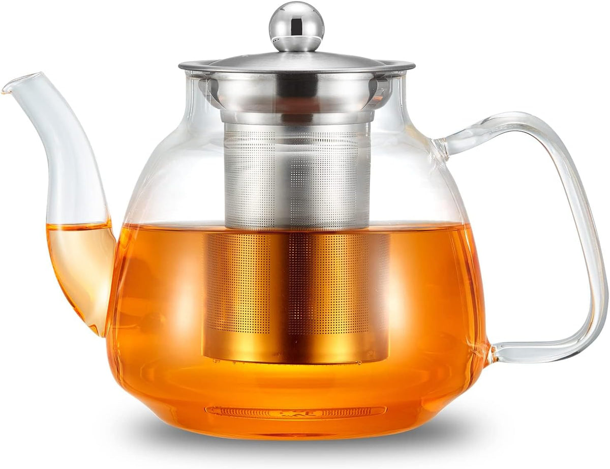800ml Glass Heat Resistant Tea Pot X993
