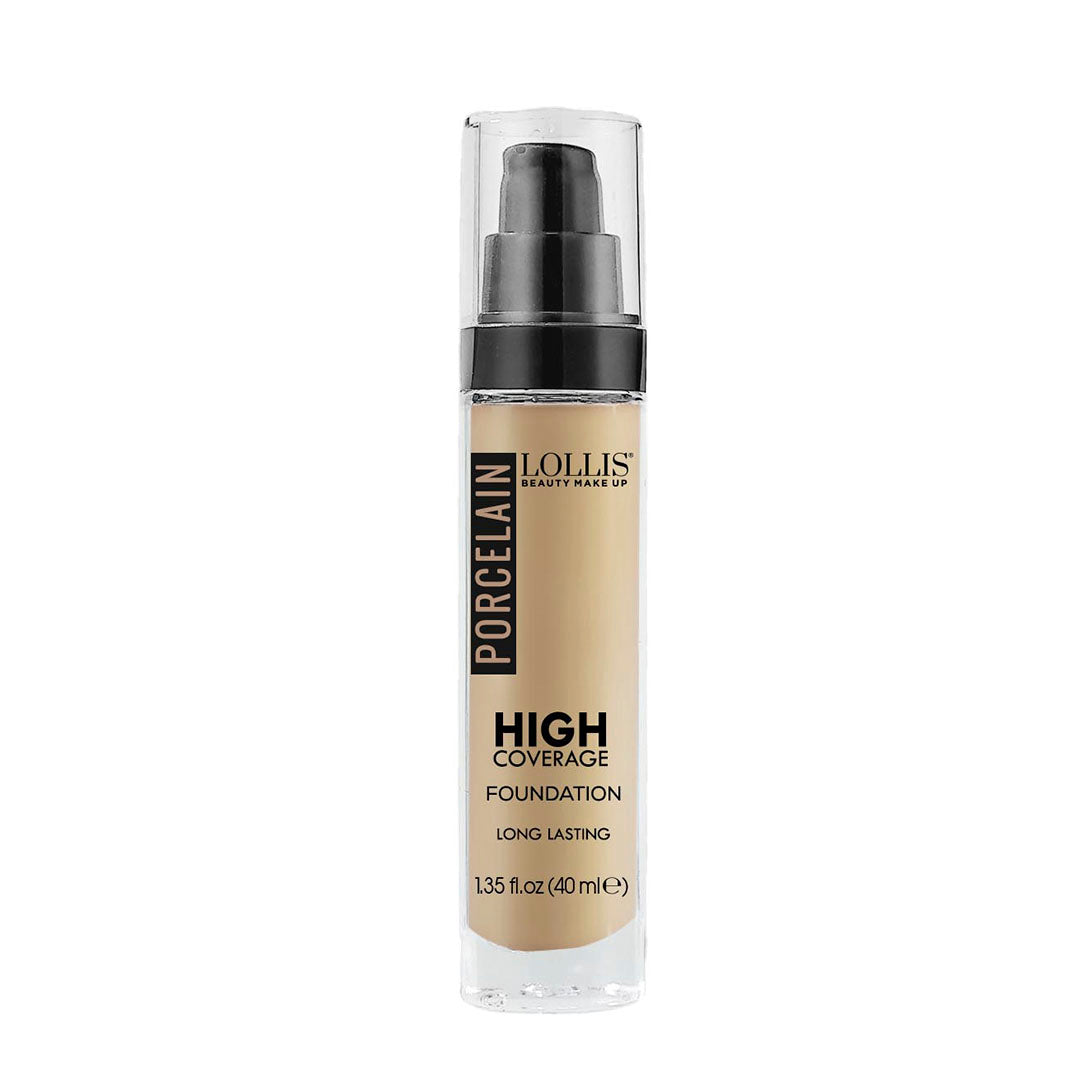 Lollis Porcelain High Coverage Foundation - Medaid International