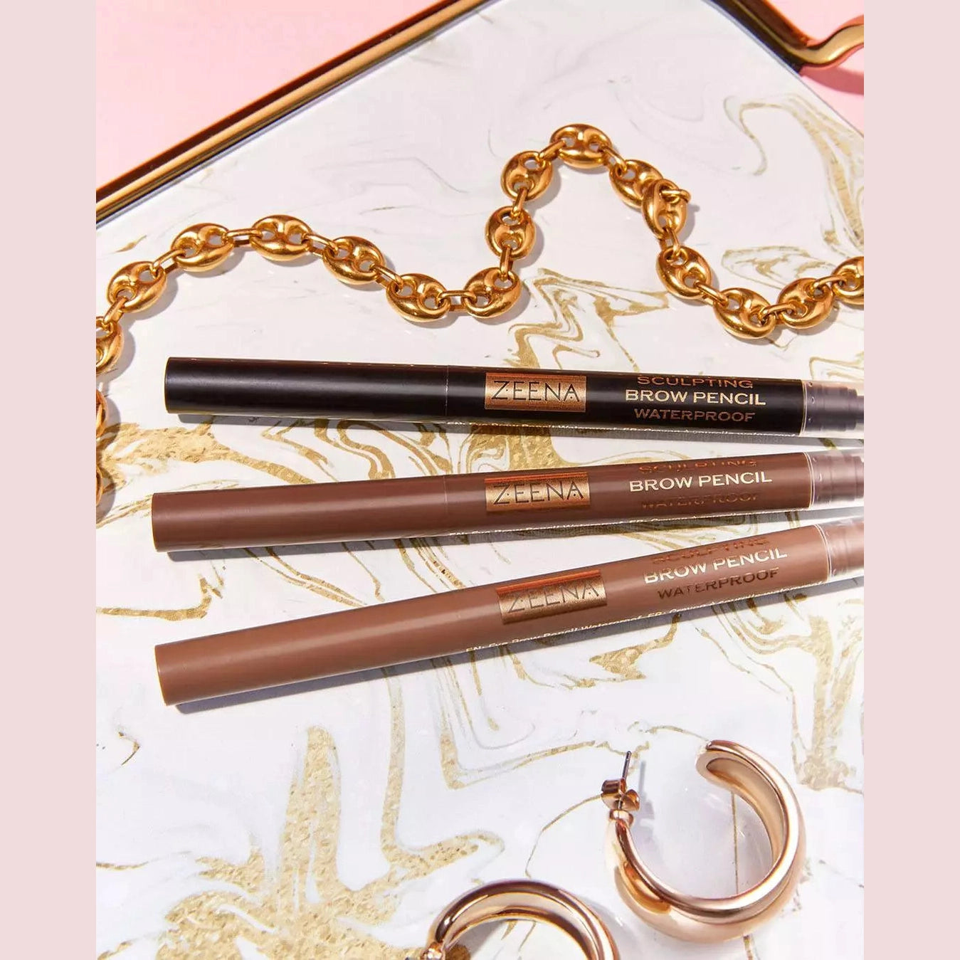 Zeena sculpting brow pencil waterproof - Medaid International