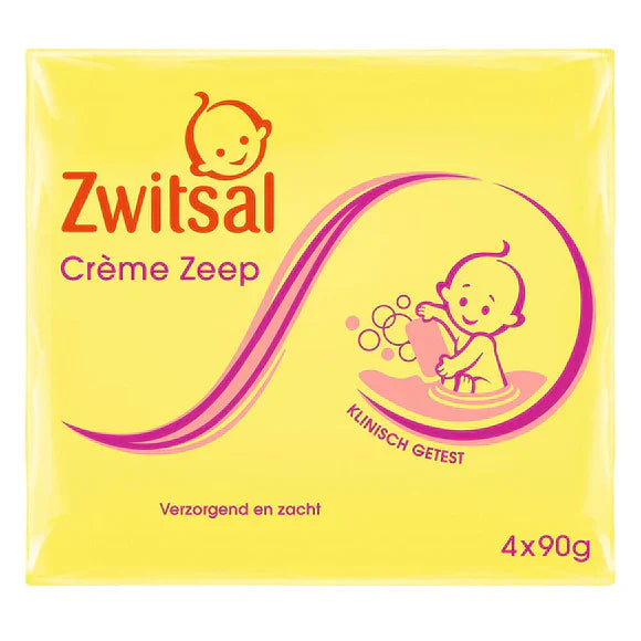 Zwitsal - Savon Creme 4x90gr