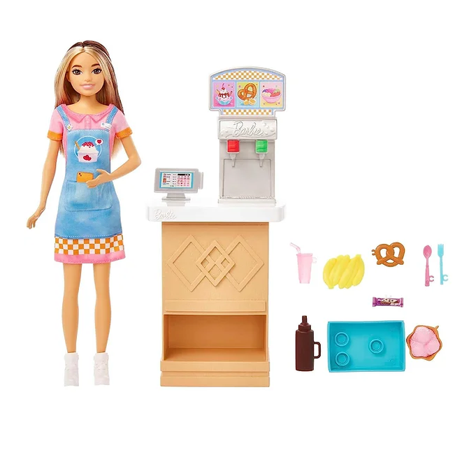 Barbie Skipper Doll And Snack Bar Playset