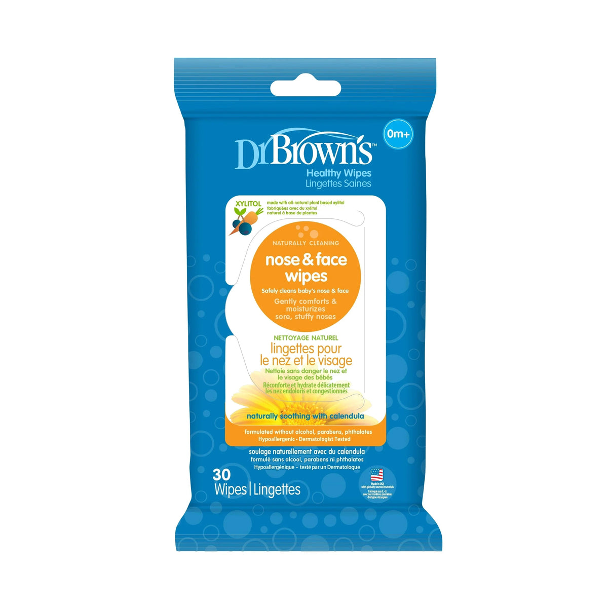 DrBrown's - Nose&face Wipes - (30 Wipes Sheets)