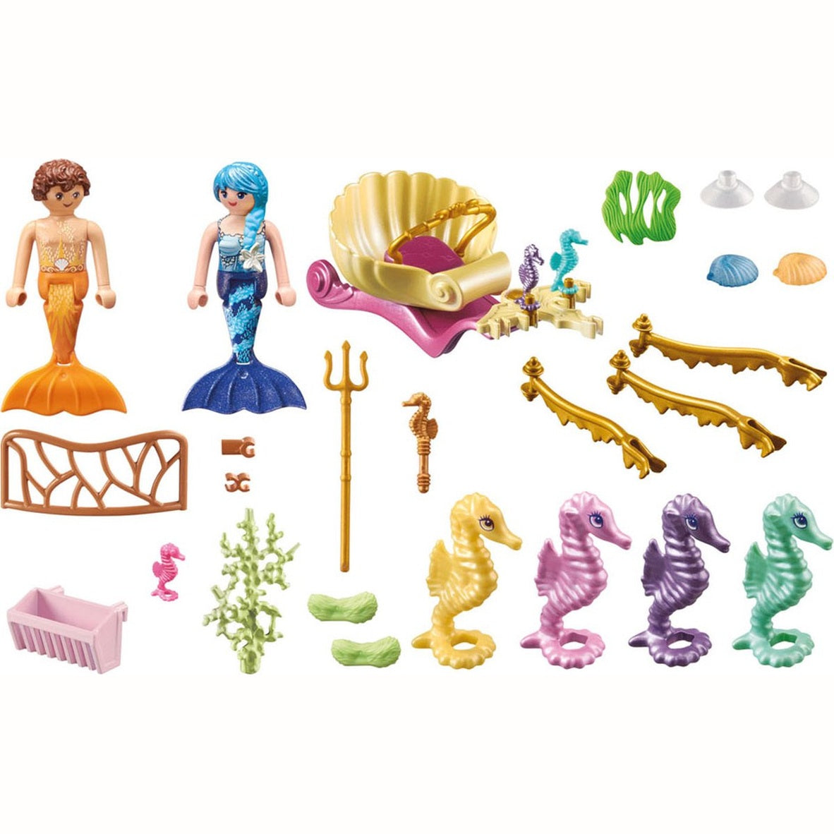 Playmobil Mermaid with Seahorse Carriage