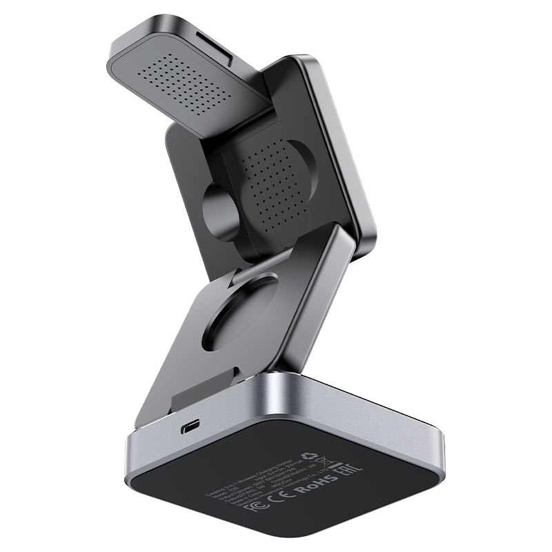 AceFast AirCharge 3 in 1 Wireless Charger Desktop Holder E20