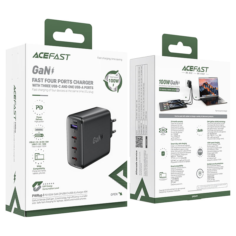 AceFast PWRup PD100W GaN Charger A94