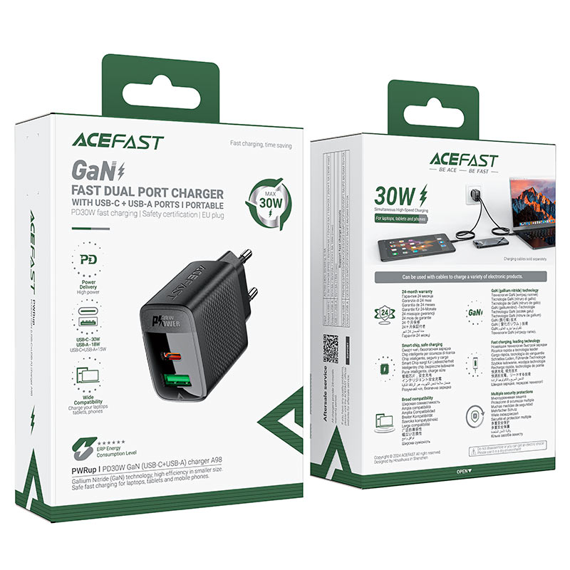 AceFast PWRup PD30W GaN Charger A98