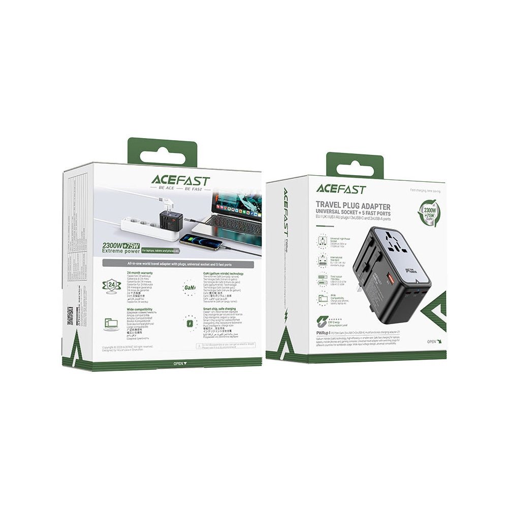 AceFast PWRup PD75W GaN Multifunctional Charging Adapter Z1