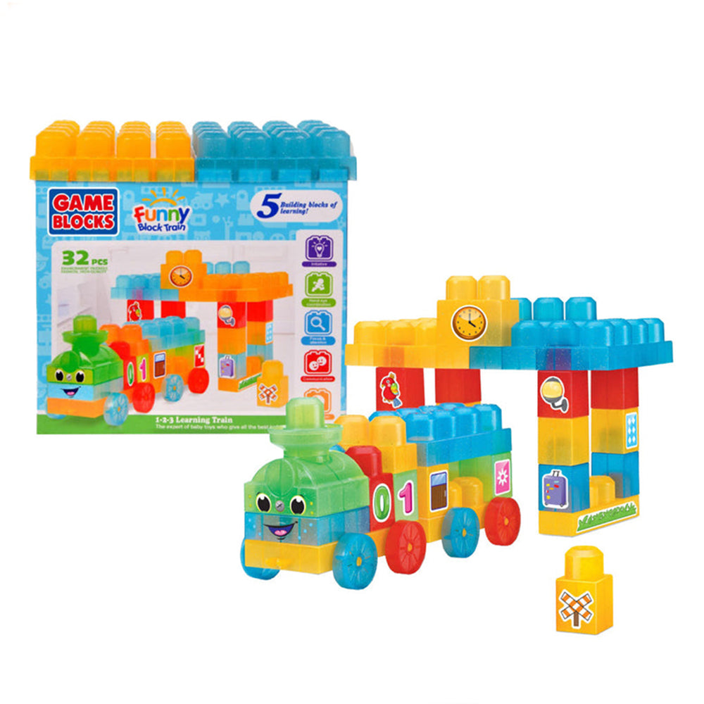 Toybliss Funny Block Train Lebanon