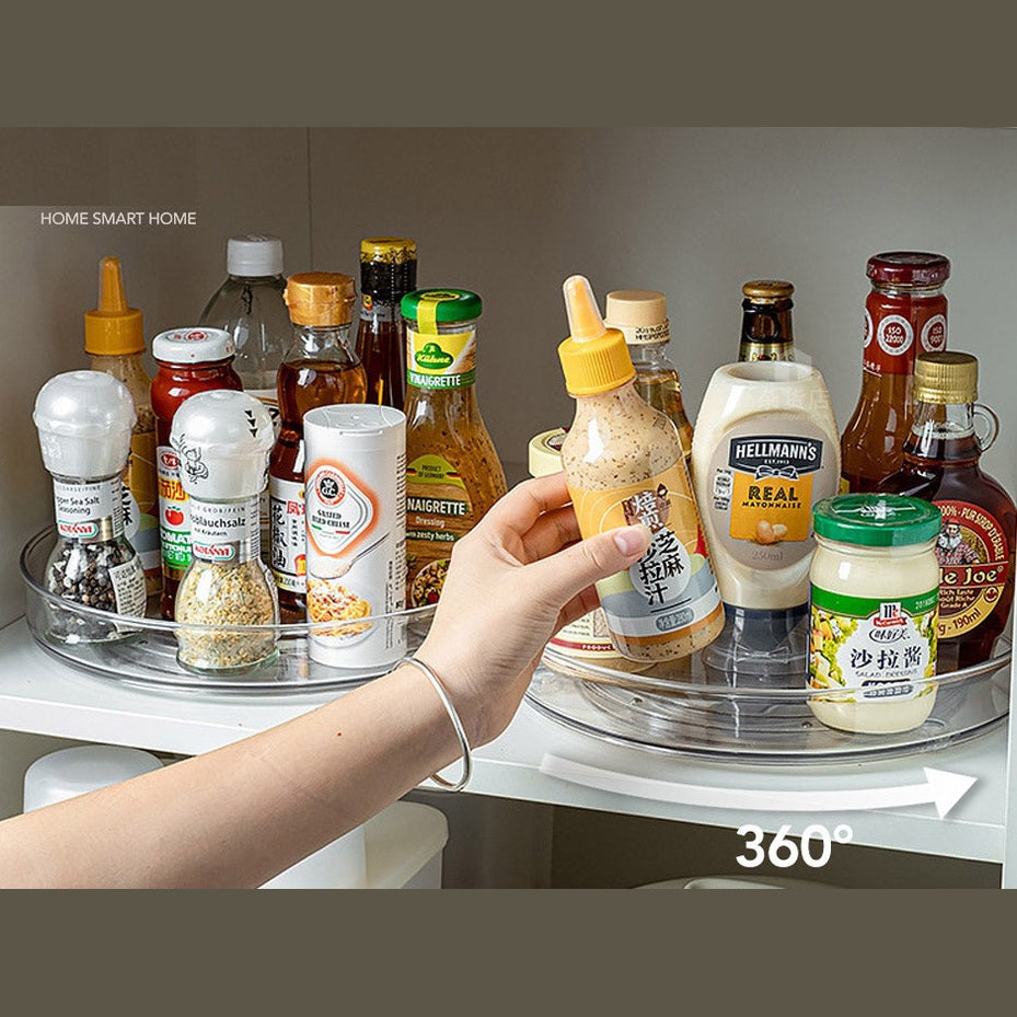 Transparent Rotating Rack 29 cm