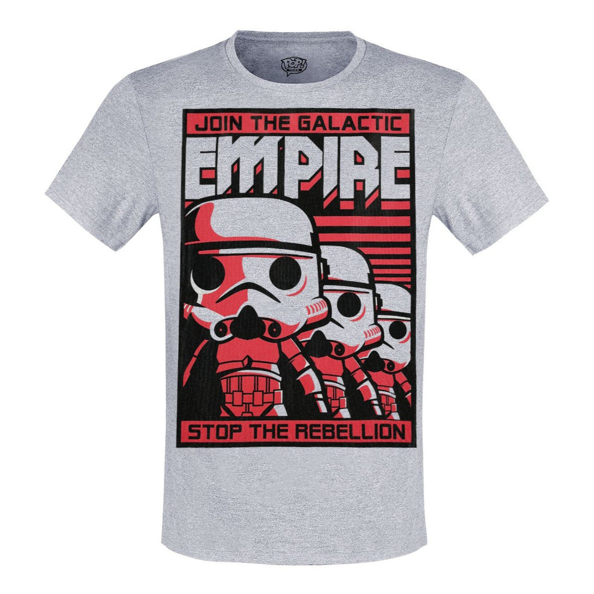 Pop Tee Star Wars Stormtrooper Empire Poster (L)