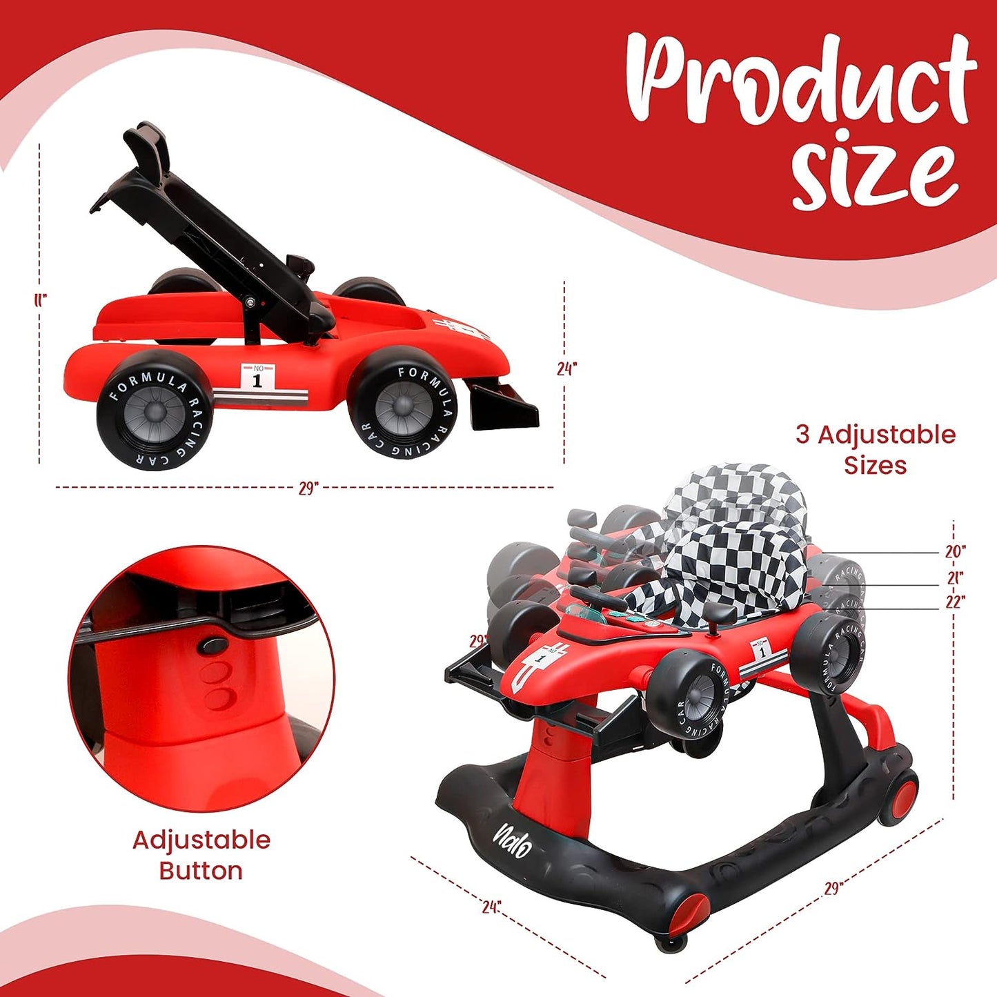 Baby Walker Foldable