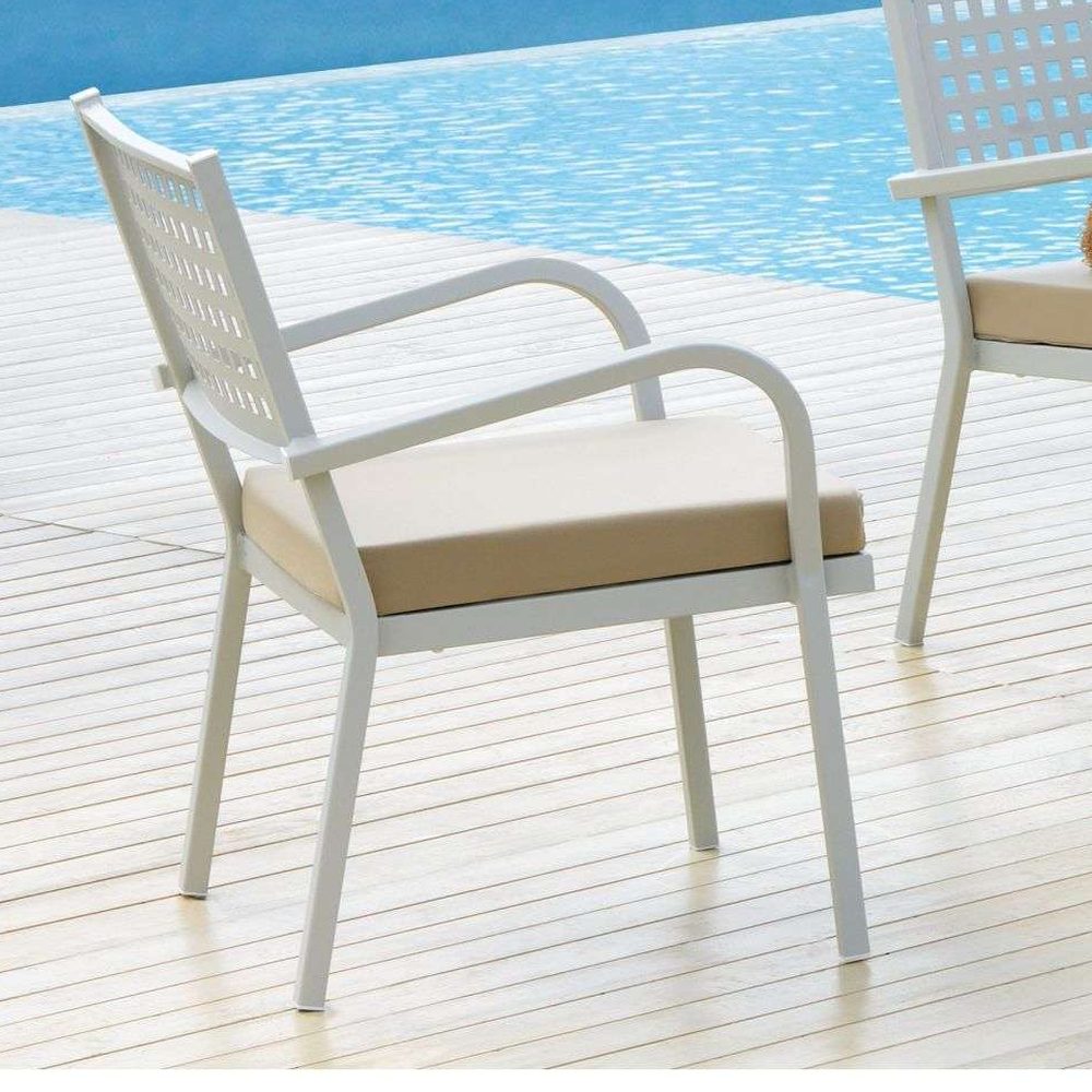 Alice Armchair, Outdoor – Powder Coating – Made in Italy