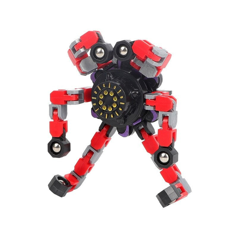 Antistress Chain Fidget Spinner Toy Anti Stress Relief Toy Deformable Hand Spinner Child Adult Chain Decompression Gifts Toys