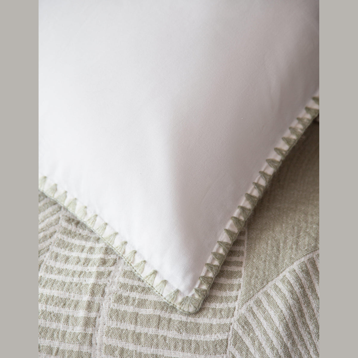 DOUBLE MUSLIN BEDSPREAD+ DUVET COVER SET JUNE ISLAND