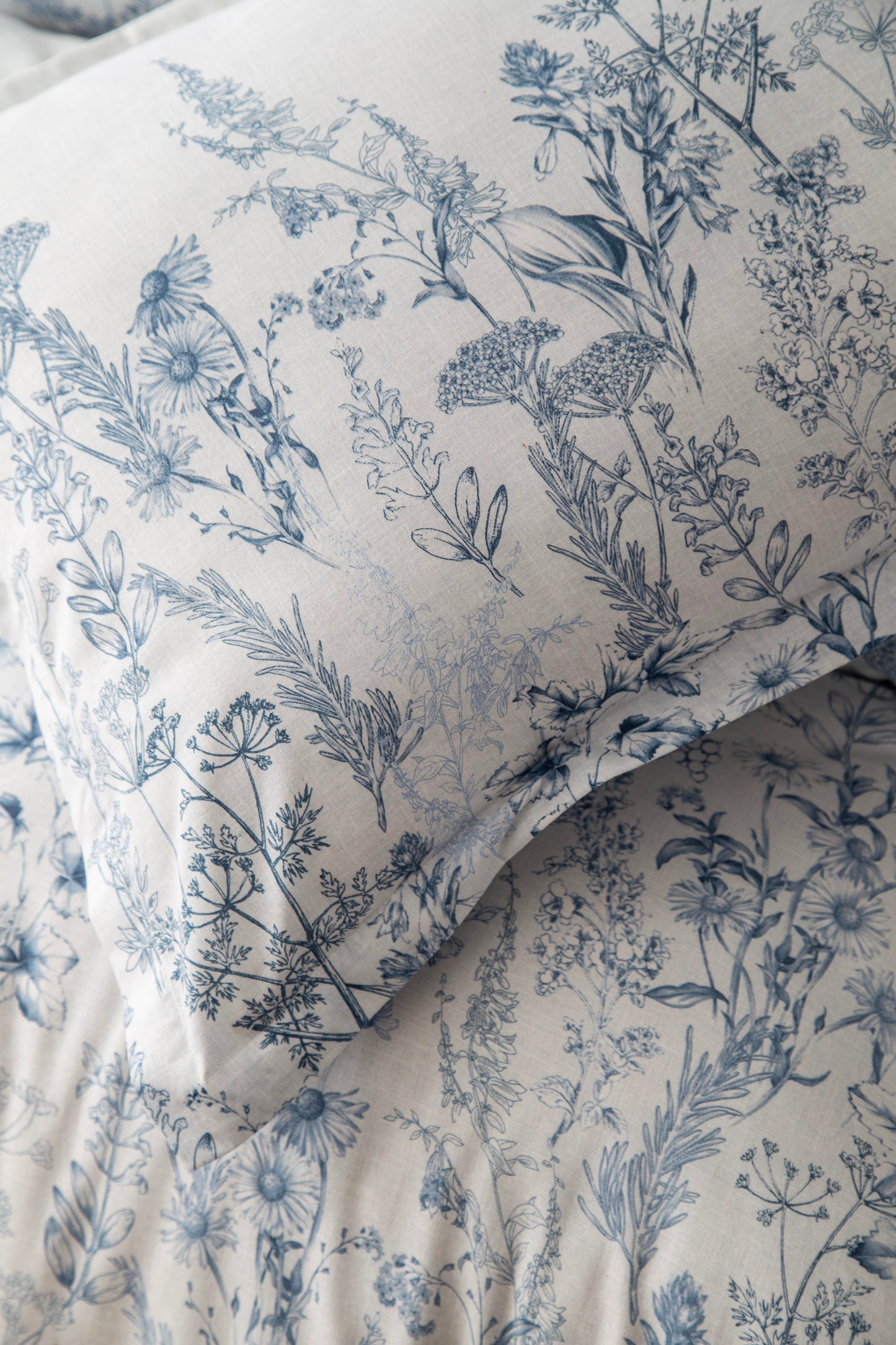 DOUBLE duvet cover SET SET HEATHER BLUE