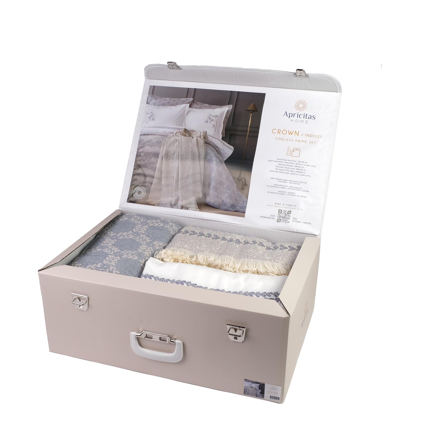 8 pcs DOUBLE TIMELESS PRIME SET CROWN GREY