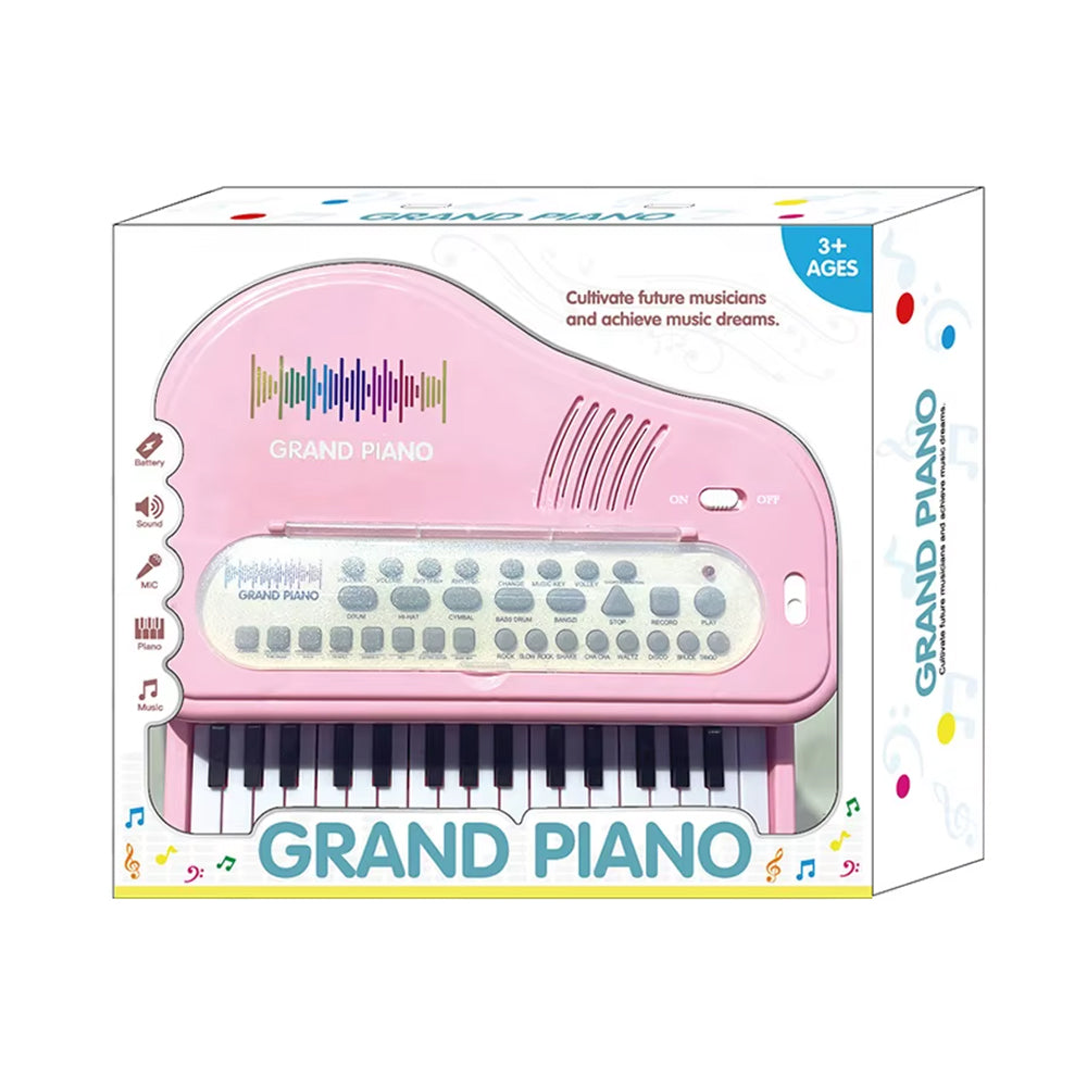 (Net) Musical Microphone Multifunctional Mini Piano for Kids