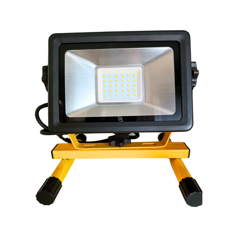 LED Construction Floodlight 30 W TECO Germany
