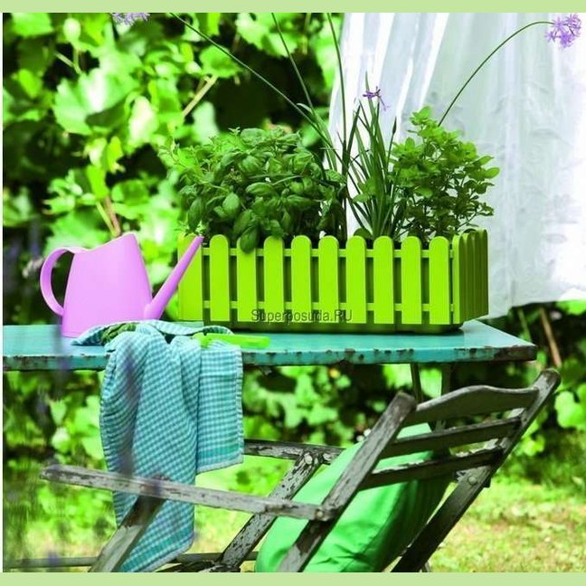 EMSA 508695 Flower Pot – Green -75 cm- Made in Germany