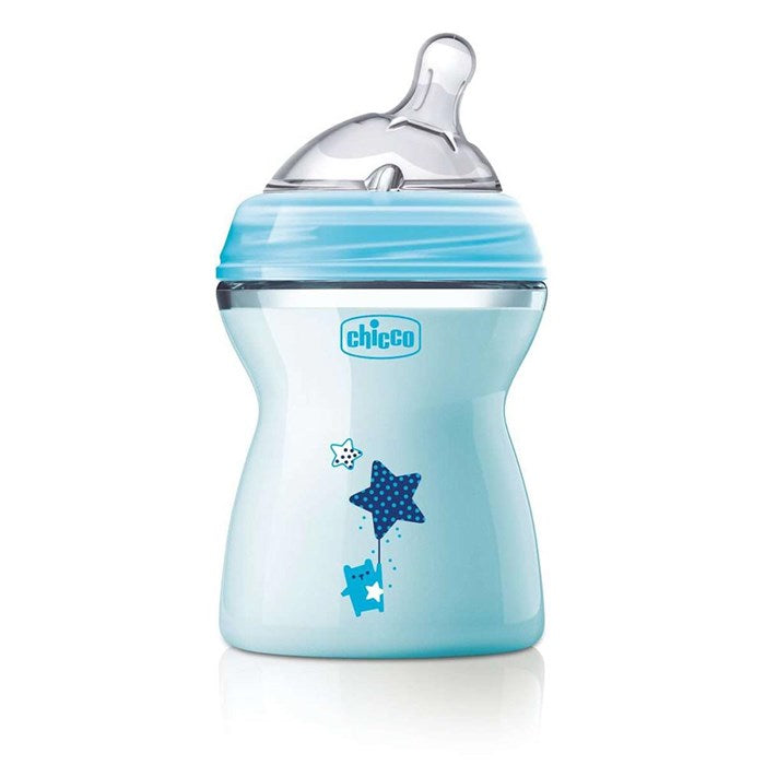 Chicco B - 250ML Feeding Bottle NF PP 2m + Boy {80825}