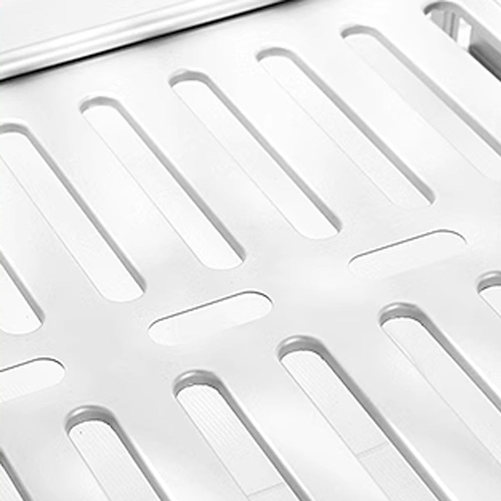 65-cm Aluminum Large 3-Layer Dish Rack