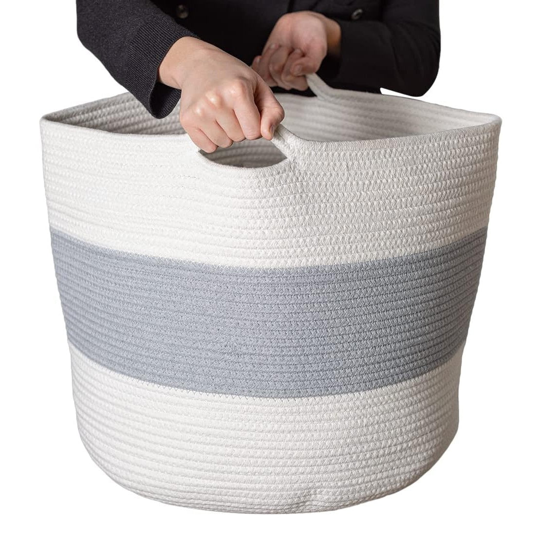 Large Laundry Bag with Rope Handles 39 x 44 cm