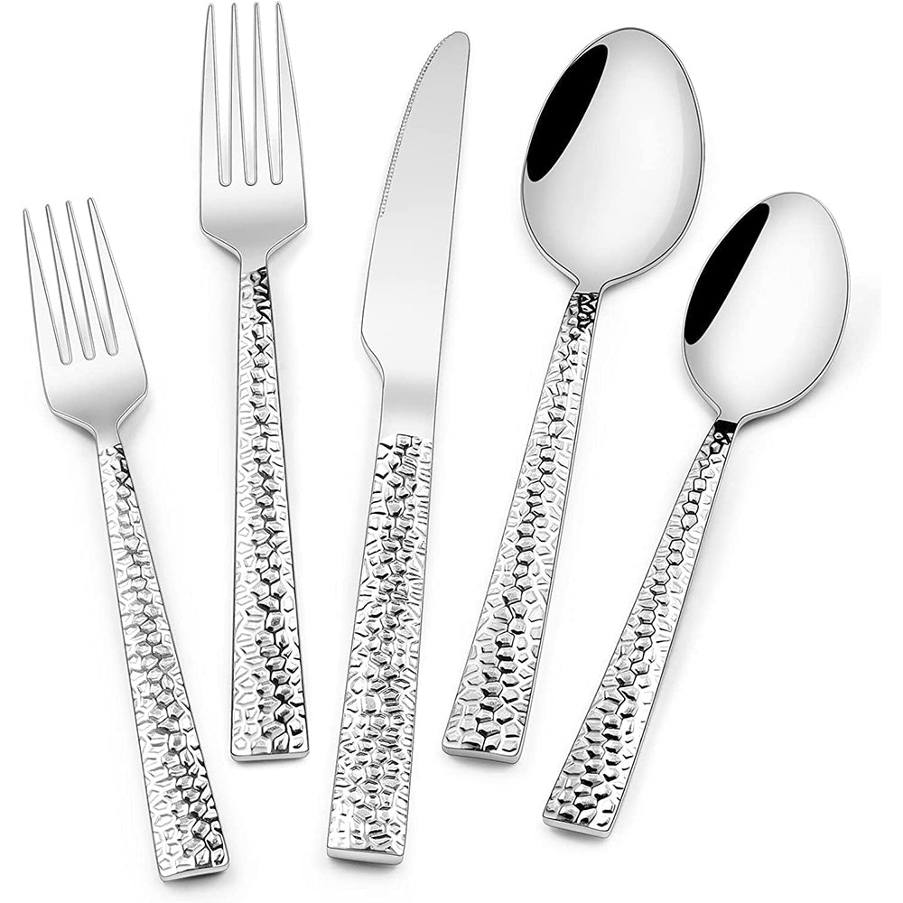 Danny Home 2-Pieces Dinner Stainless Steel Knifes Silverware Flatware