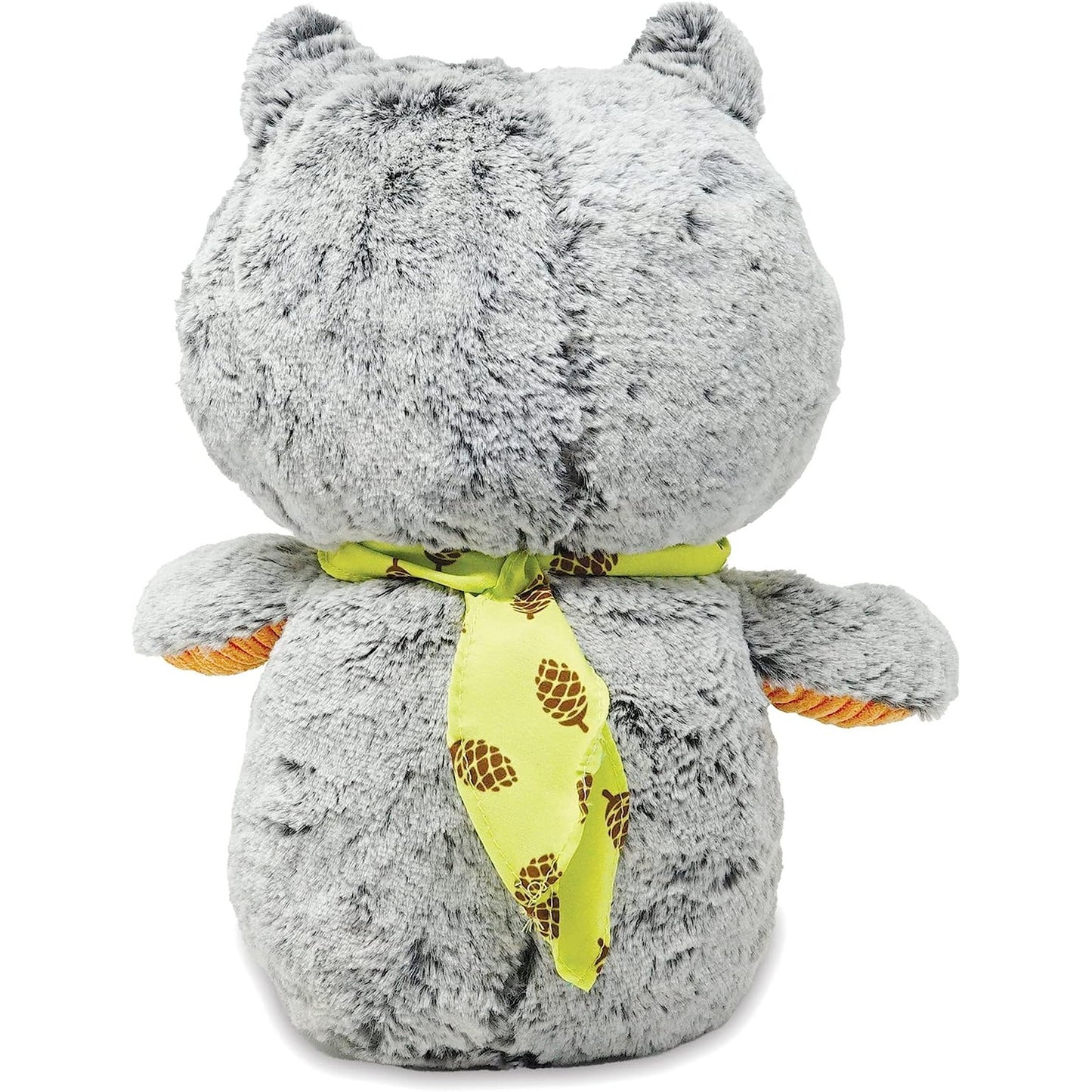 Animated Plush Owl: Educational Sound Guessing Game