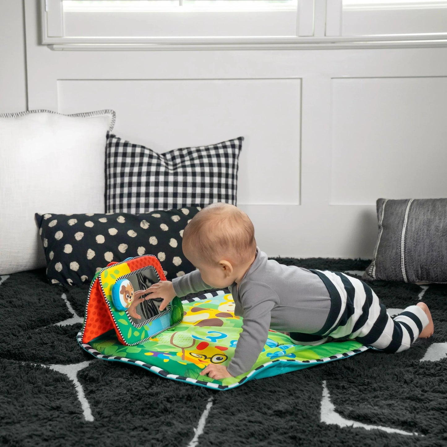 Kids2 - Be Dg Tummy Time - Mat And Mirror