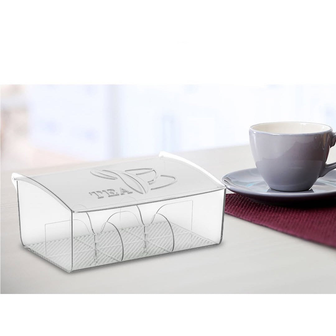 Transparent Tea Box 6 cavities