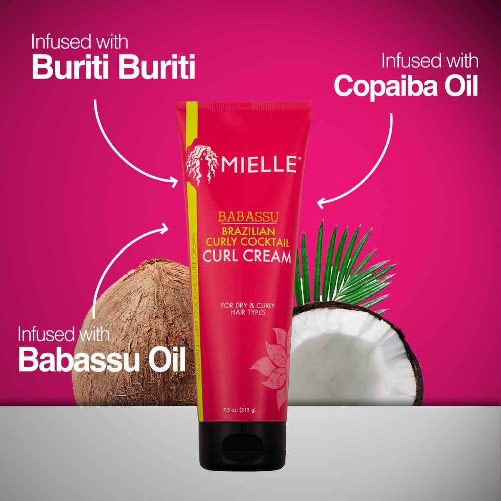 Mielle Brazilian Curly Cocktail Curl Cream