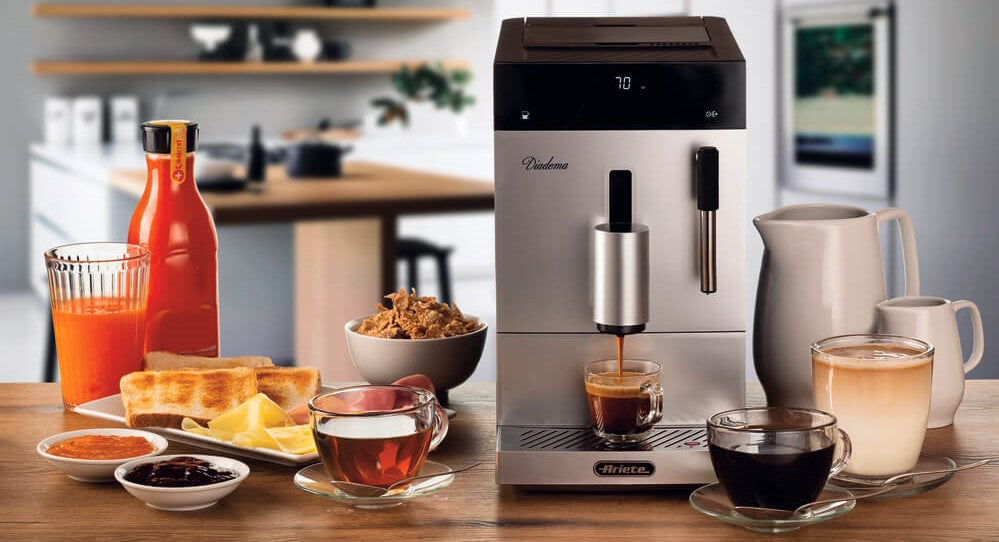 Ariete AUTOMATIC ESPRESSO COFFEE MACHINE SILVER