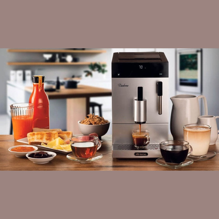 Ariete AUTOMATIC ESPRESSO COFFEE MACHINE SILVER