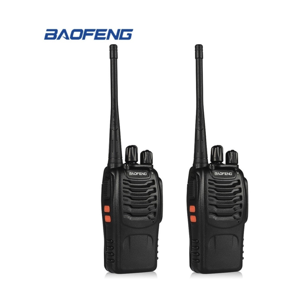 Baofeng BF-777S Walkie Talkie UHF 400-470MHz Handheld Two- Way Radio, Waterproof, 16-Channel, Rechargeable Battery with 1500 mAh, Li-ion Battery