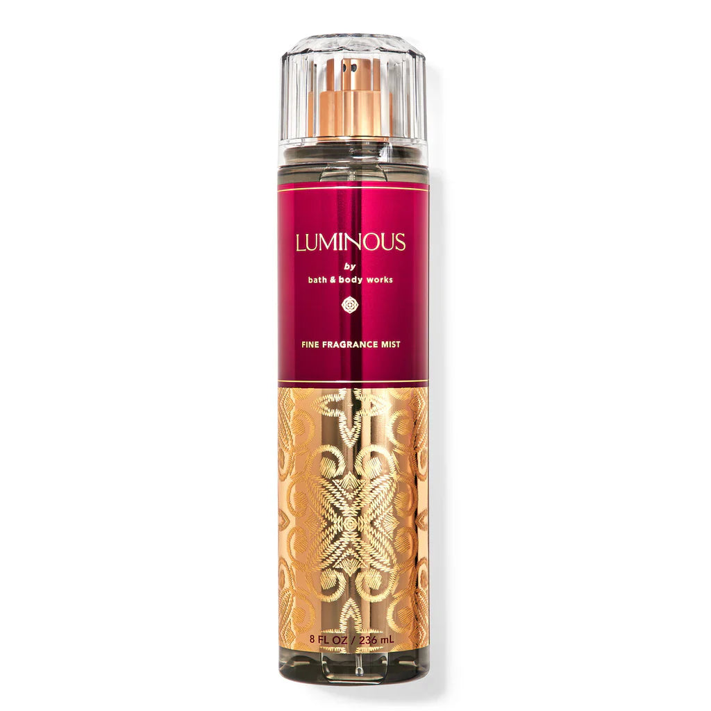 BATH AND BODY WORKS - FINE FRAGRANCE MIST - LUMINOUS 236ML