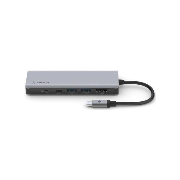 Belkin, AVC009BTSGY USB-C 7-in-1 Multiport Hub Adapter