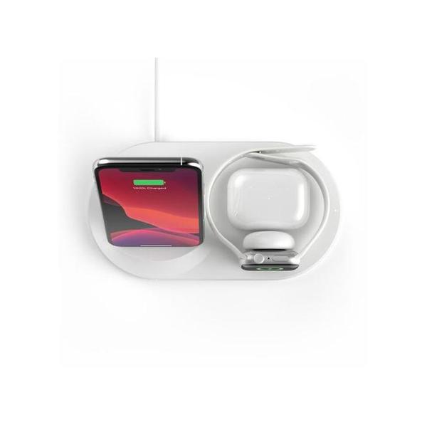 Belkin, WIZ001myBK/WH BoostCharge 3-in-1 Wireless Charger for Apple Devices
