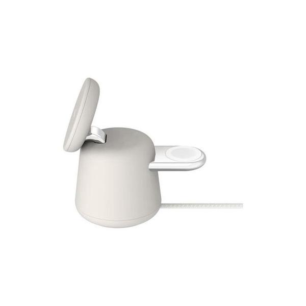 Belkin, WIZ020VFH36/37 BoostCharge Pro 2-in-1 Wireless Charging Dock with MagSafe 15W