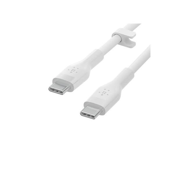 Belkin, CAB009BT1MBK/WH Boost Charge Flex USB-C to USB-C Cable 60W, 1M