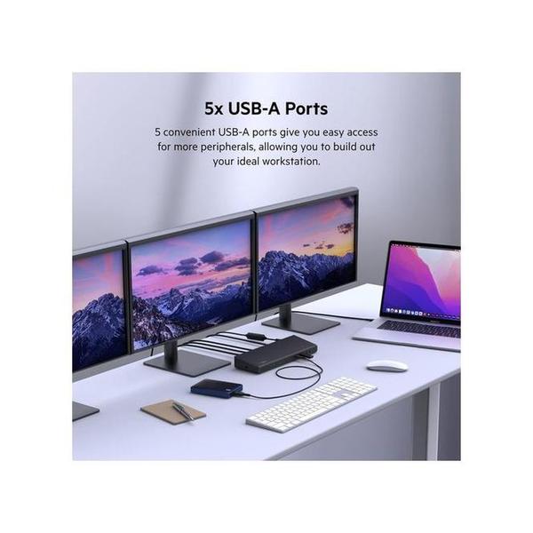 Belkin, INC007VFBK CONNECT Universal USB-C Triple Display Dock