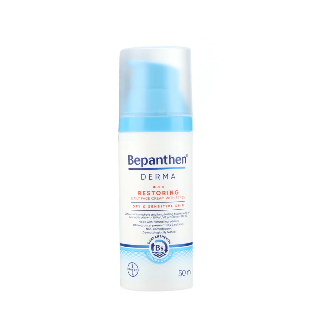 Bepanthen Derma Restoring Daily Face Cream with SPF25