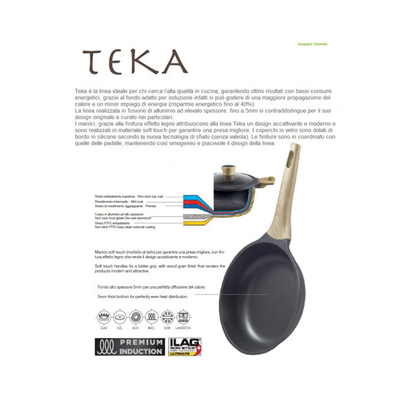 Beper, Sauce Pan With Lid 20Cm, PE.125