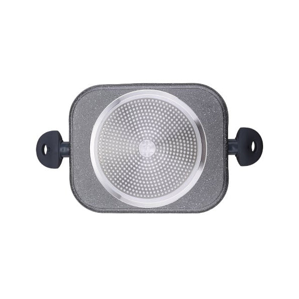 Bergner, Grill Plate 35.5X28.3X1.3Cm Forg Al Ind Orion - Bg-8523-Mbg