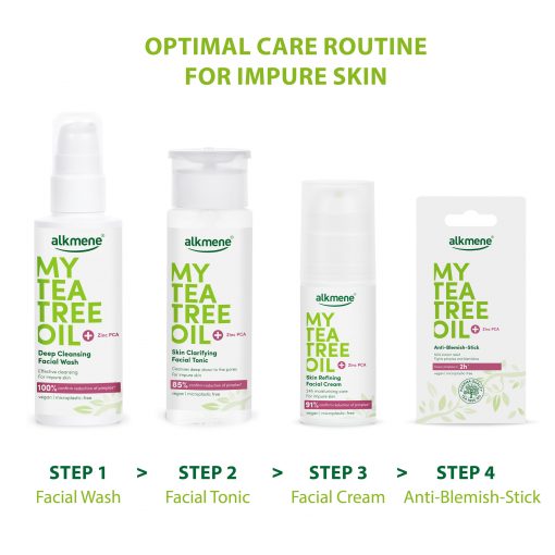 Alkmene Tea Tree Facial Wash Gel 150 ML