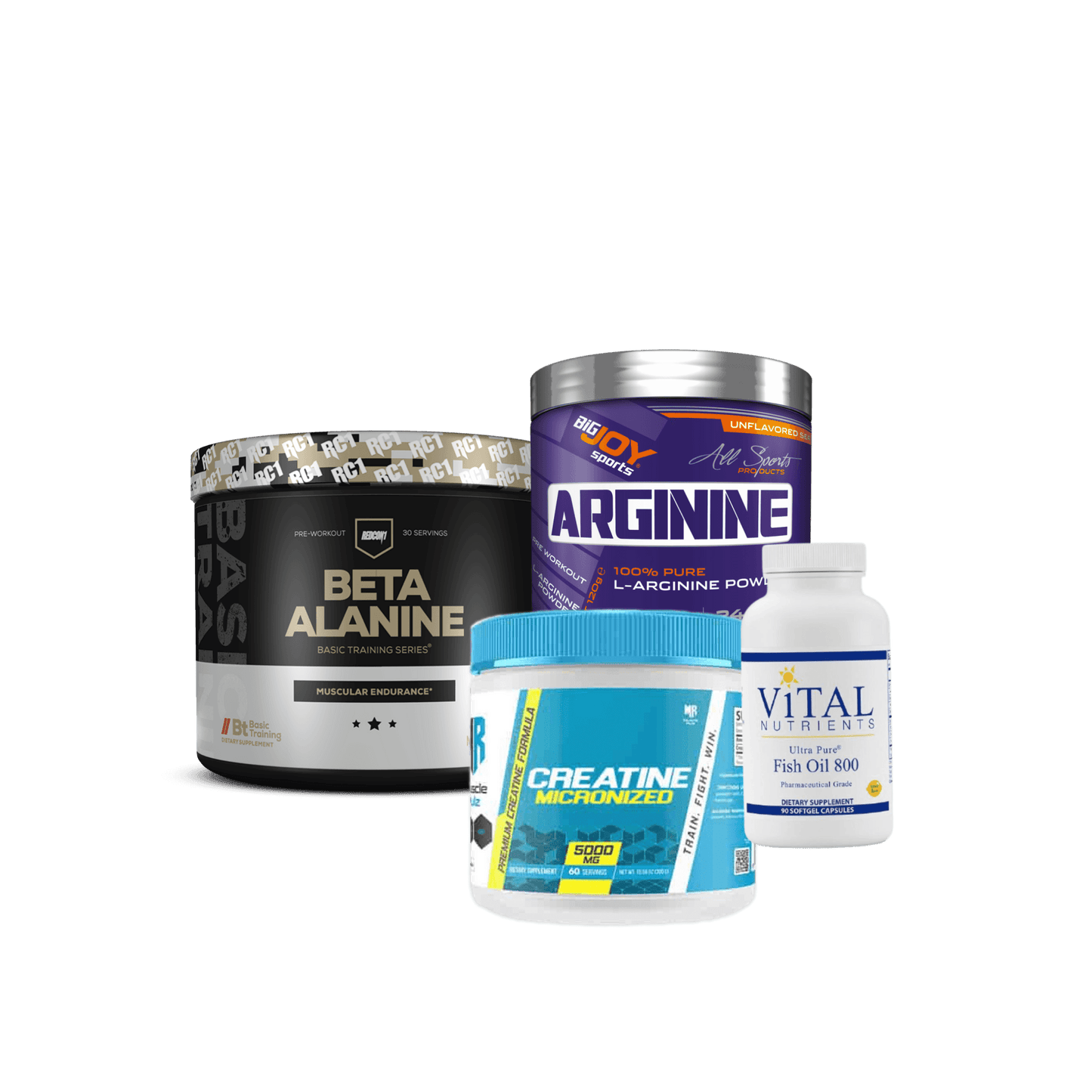 Beta Alanine + Arginine + Creatine + Fishoil