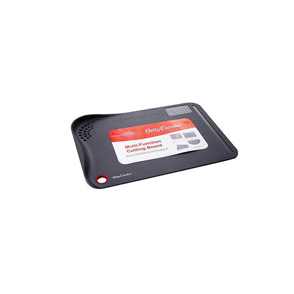 Betty Crocker, BC4113, Plastic Multi-function Cutting Board - 33x23x0.5cm