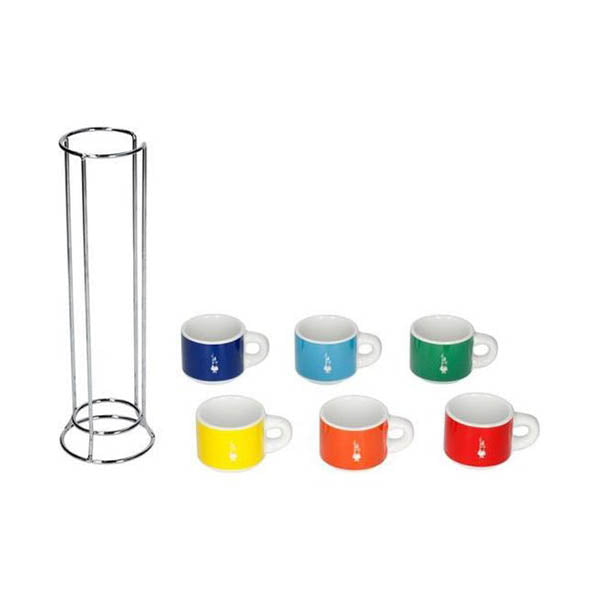 Bialetti, 6 Pcs Stackable Cups - TAZZ110