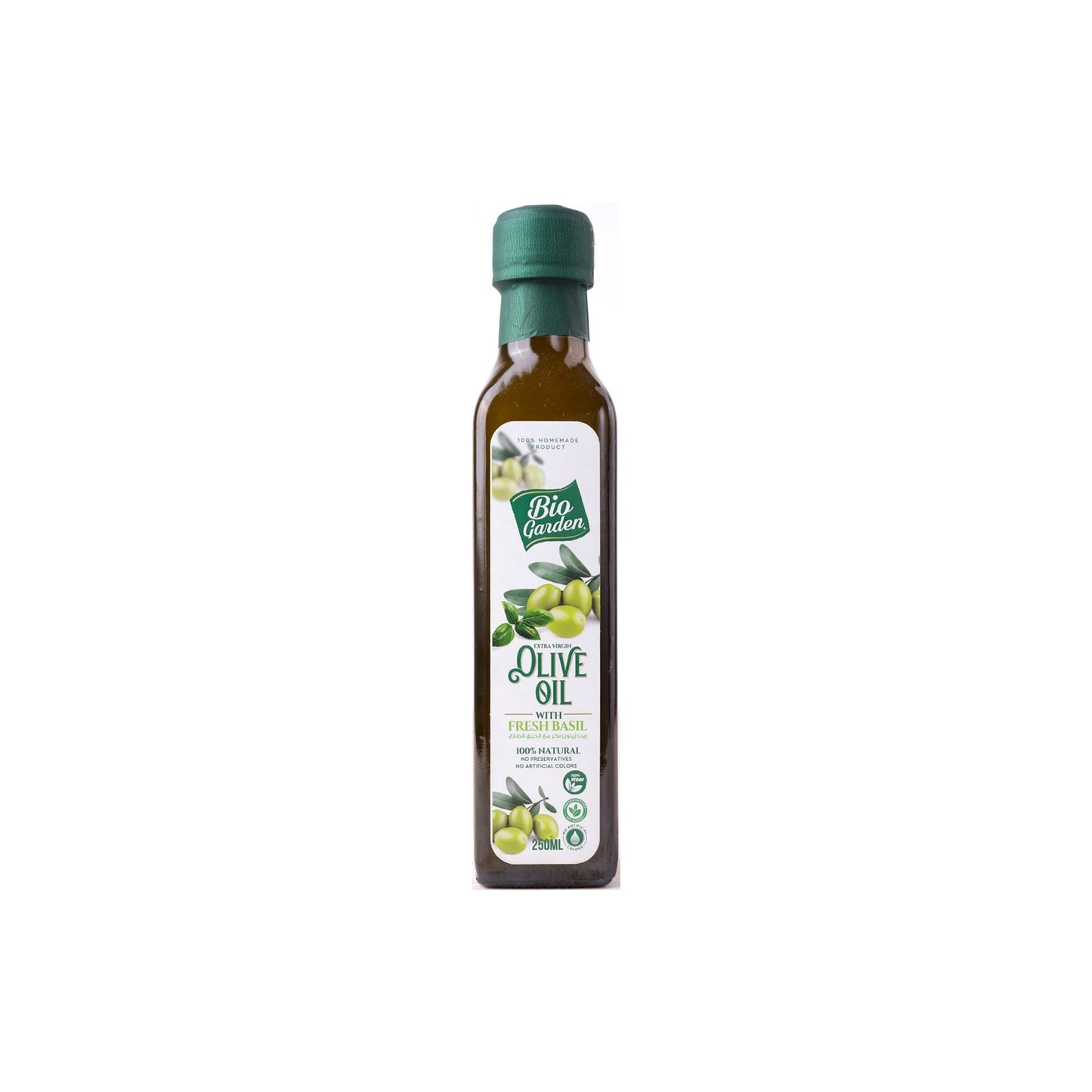 BIO GARDEN OLIVE OIL WITH BASIL - Medaid International