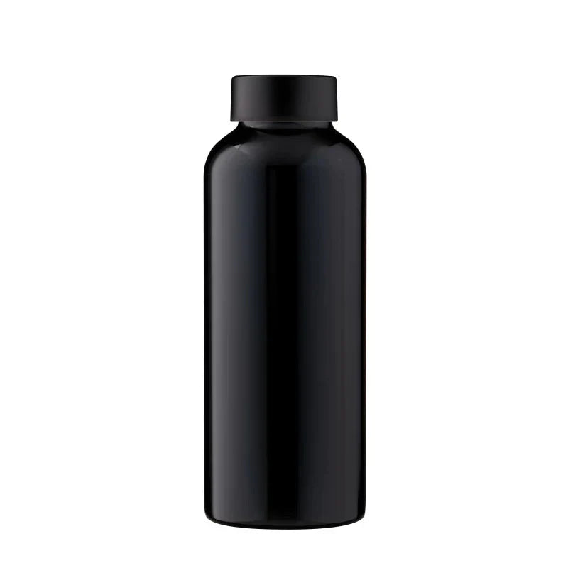 Single Wall Stainless Steel Bottle, Black 500ml - Medaid International
