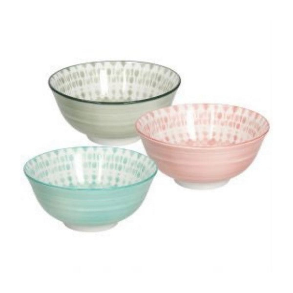 Tognana Metropol Gipsy Soft Bowl 15cm Set 3pcs